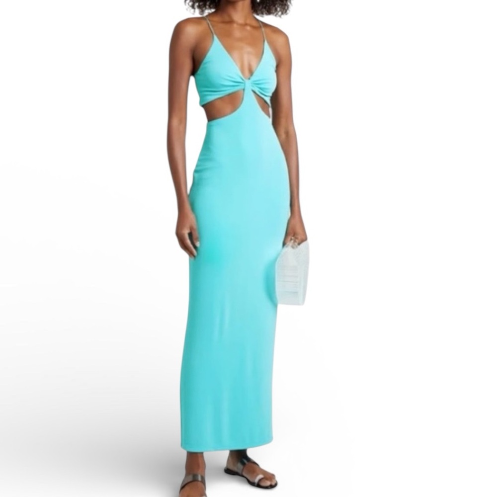 NEW NWT ALICE + OLIVIA Havana Cut Out Jersey Dress
